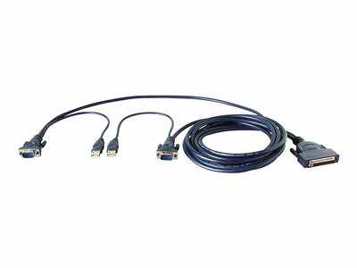 Belkin Omniview Dual Port Cable Usb
